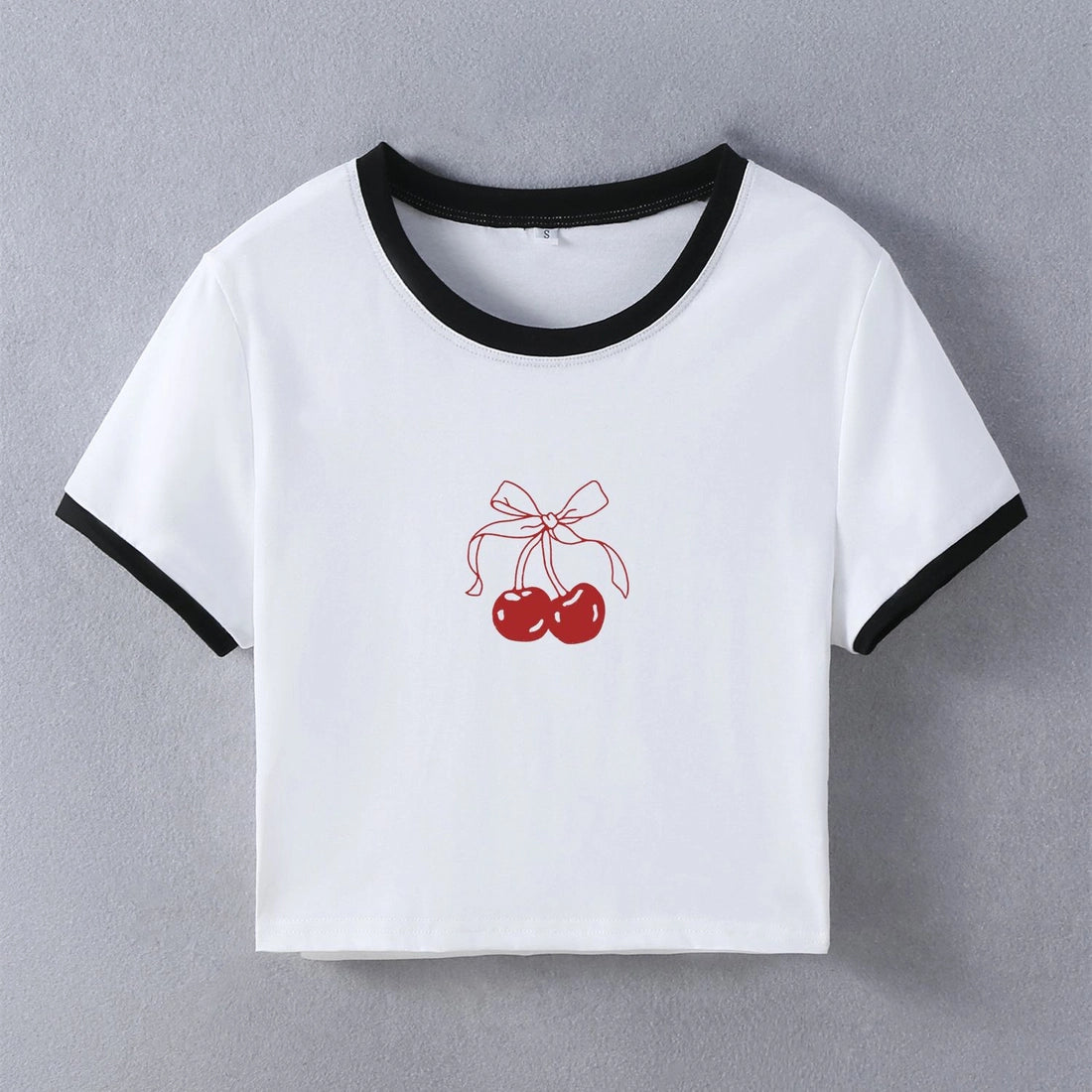 Cherry On Top Baby Tee (S-L)