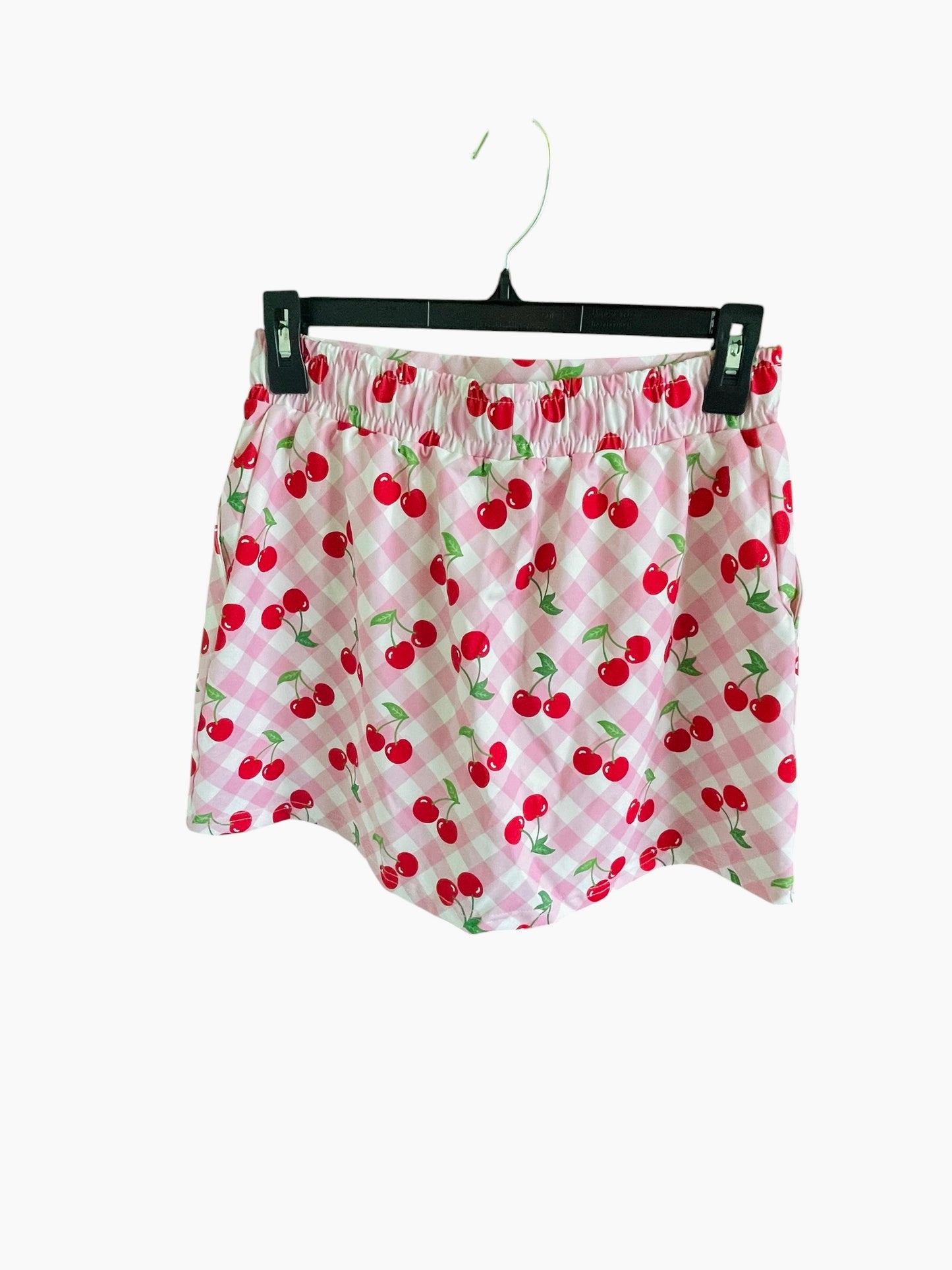 Pink Cherry Picnic Skort (S-2X)