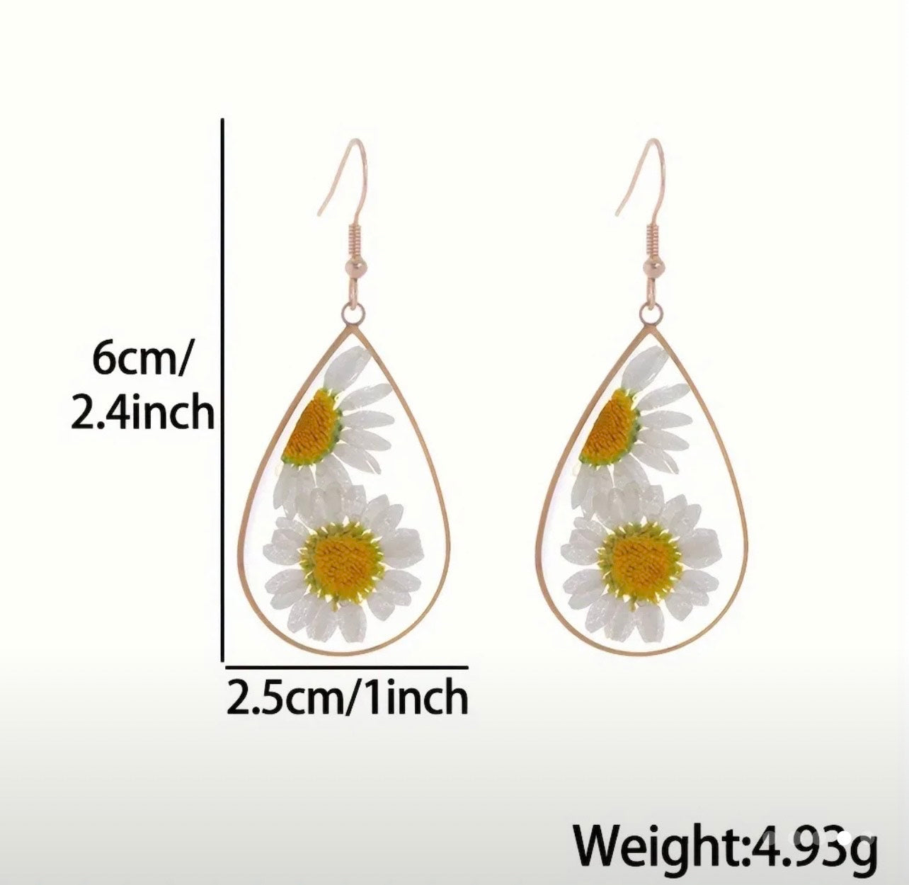 Daisy Drop Earrings
