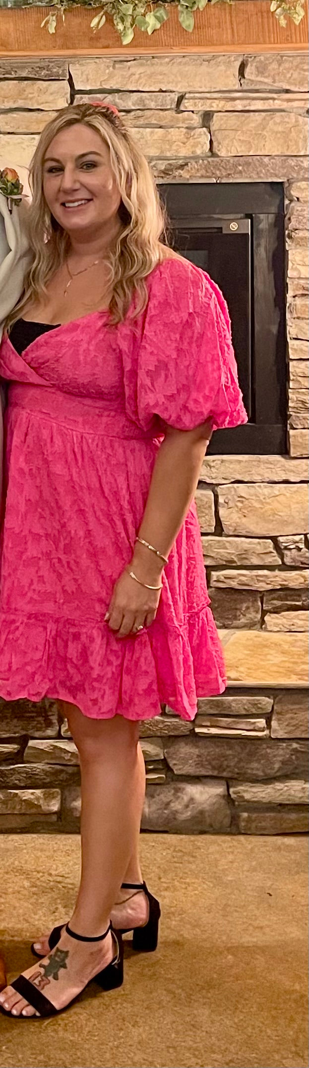 Think Pink Mini Dress (S-L)