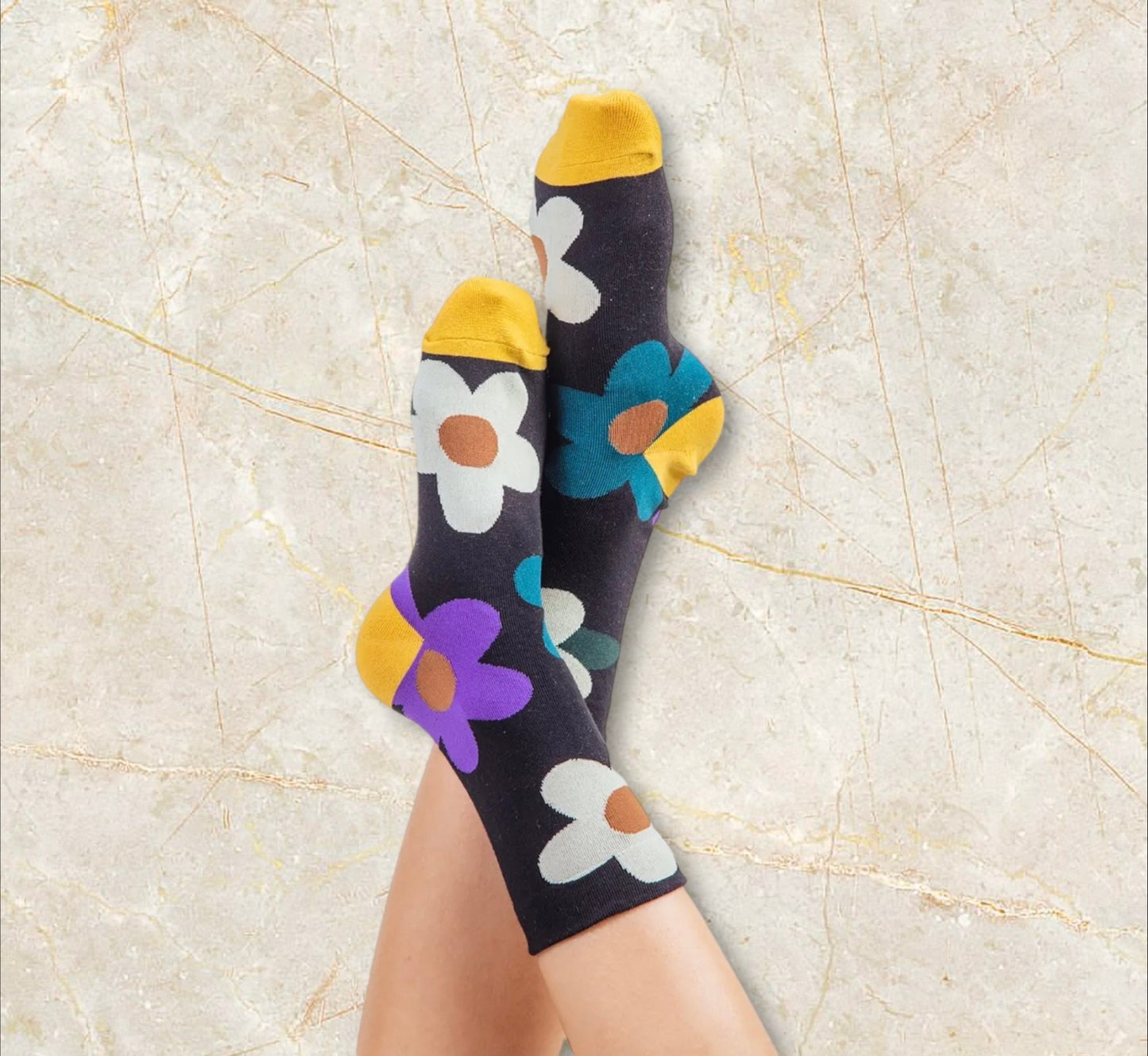 Groovy Garden Socks