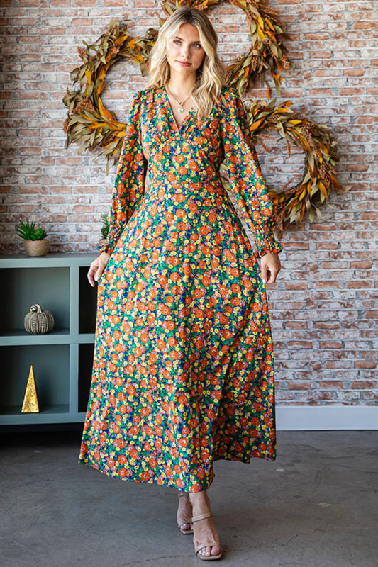 Botanic Belle Signature Floral Maxi Dress (S-L)