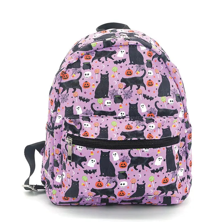 Cat Halloween Mini Backpack
