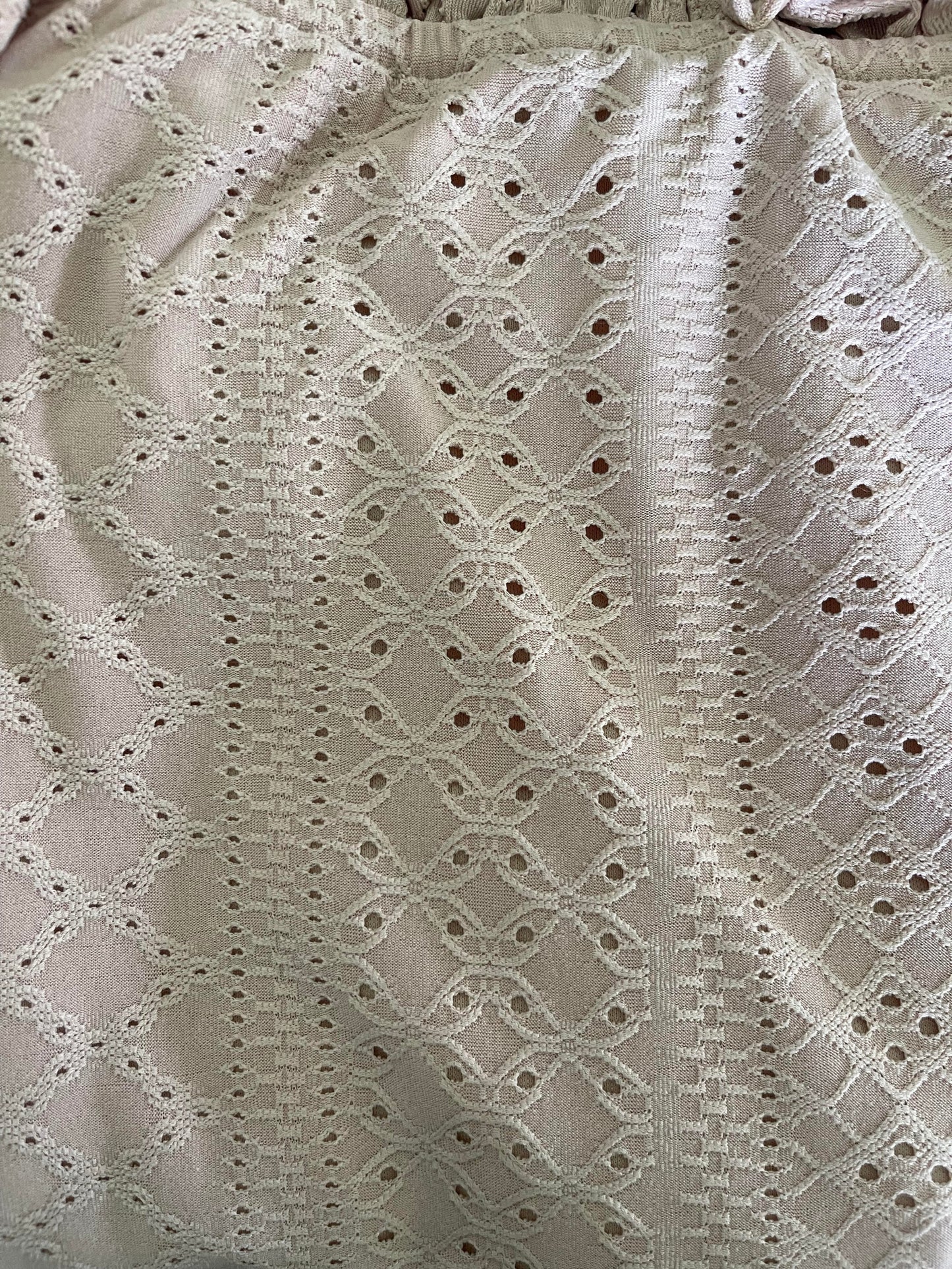 Eyelet Elegance Top (1X-3X)