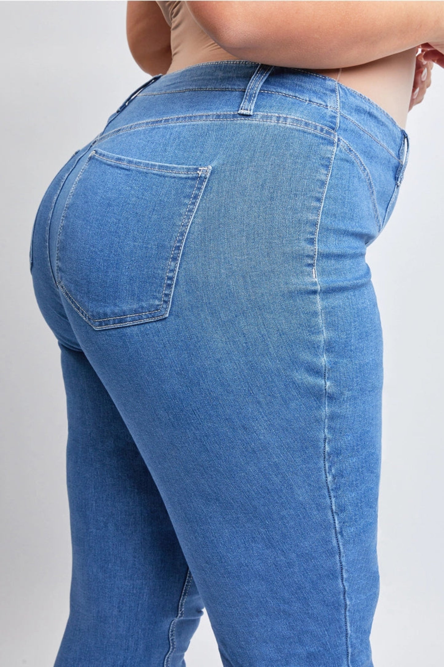 Retro Daisy Denim Flare Jeans (14-24)