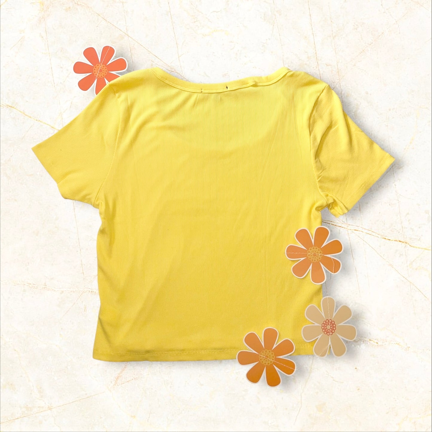 Sunshine Yellow Baby Tee (1X-3X)