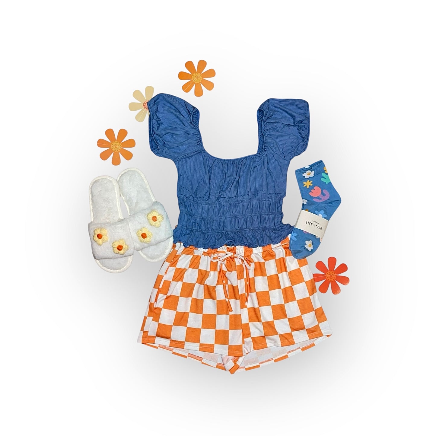 Color Me Daisy Socks