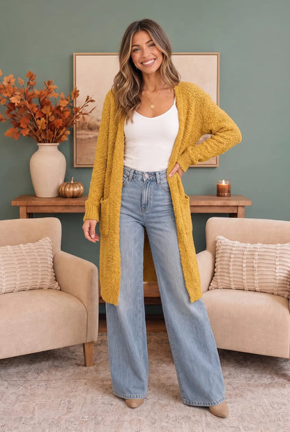 September Sun Longline Cardigan (S-L)