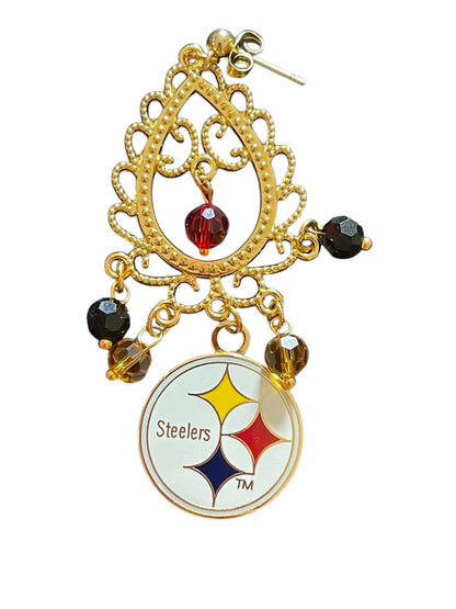 Hazy Daisy Steel City Glam Earrings