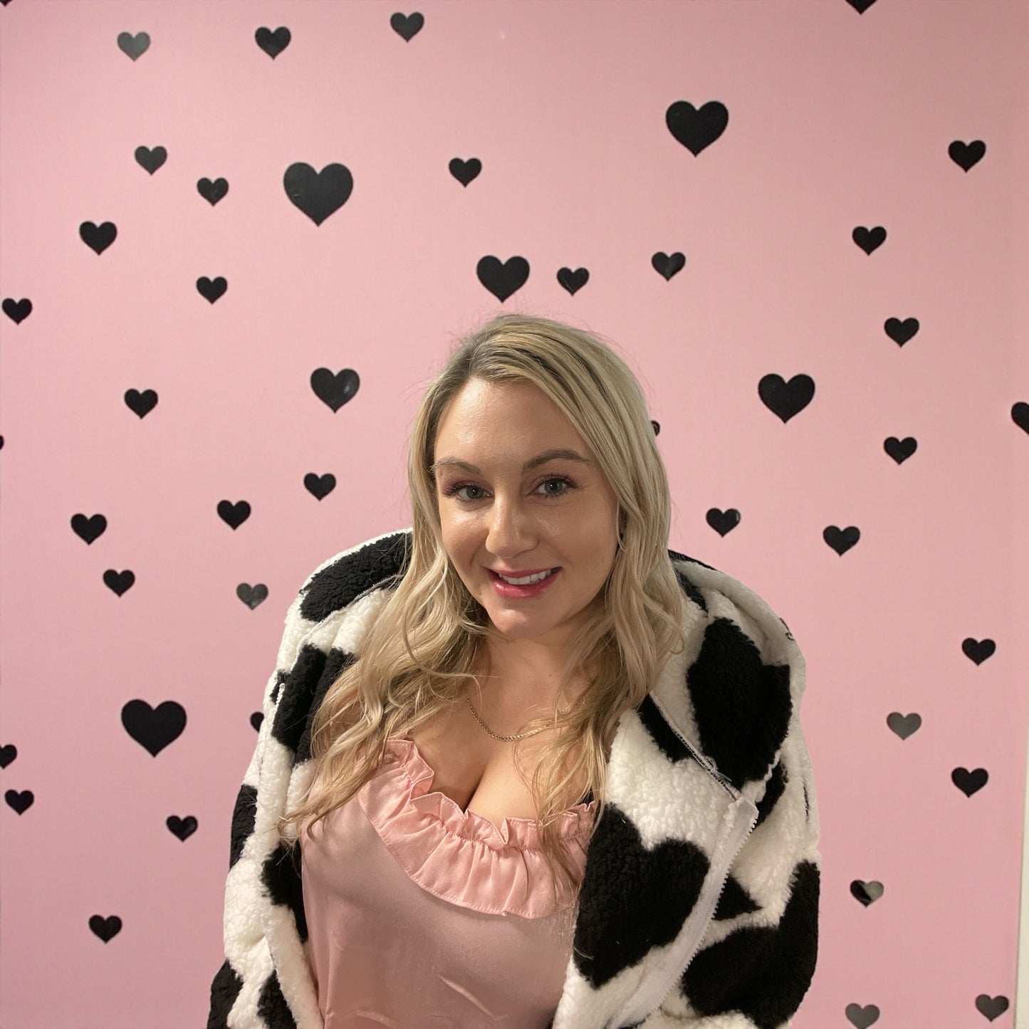 Love in Black & White Cozy Jacket (S-L)