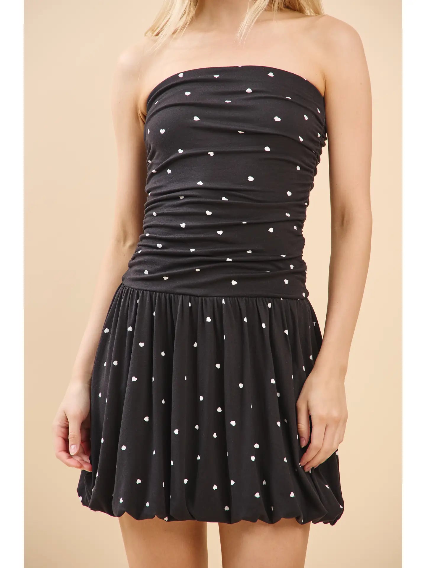 Crushing On You Heart Bubble Dress (S-L)