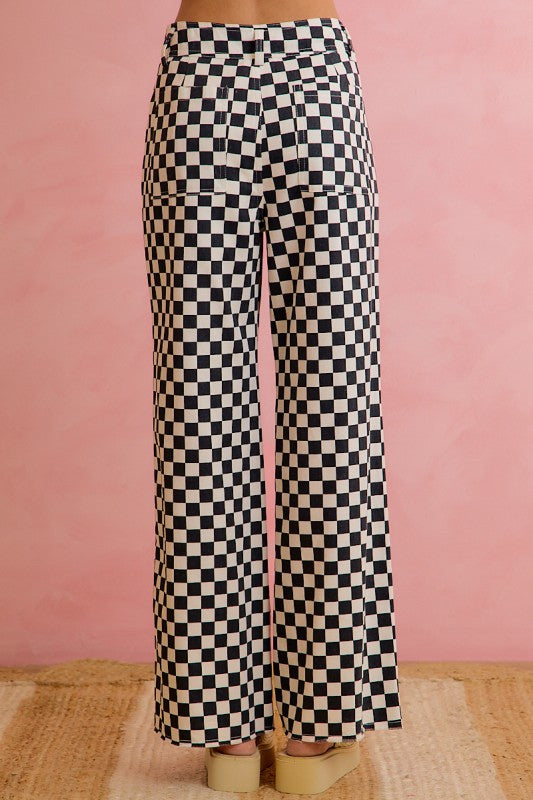 Check Me Out Wide Leg Jeans (S-XL)