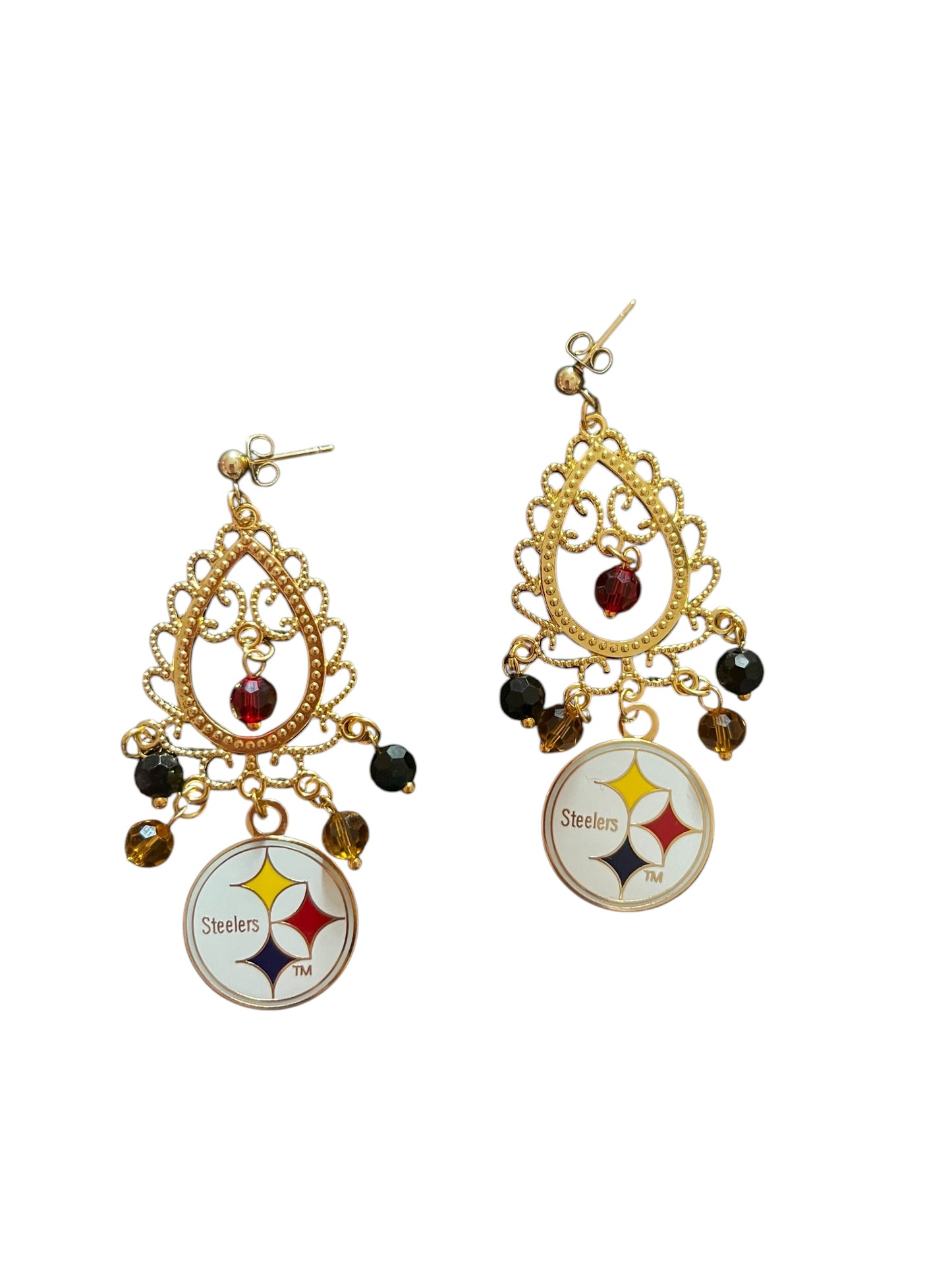 Hazy Daisy Steel City Glam Earrings