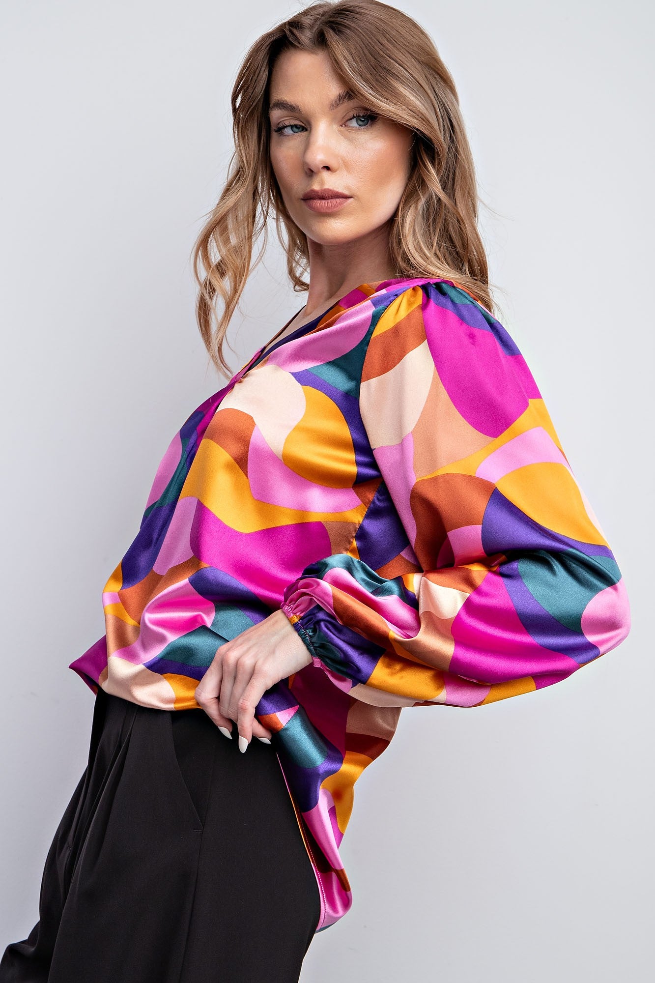 Autumn Sunset Blouse (S-L)