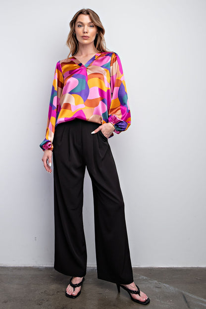 Autumn Sunset Blouse (S-L)