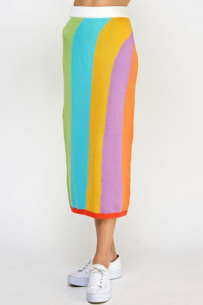 Colorwave Strip Knit Set (S-L)