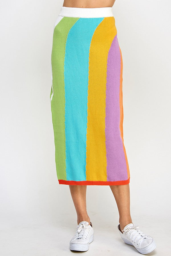 Colorwave Strip Knit Set (S-L)