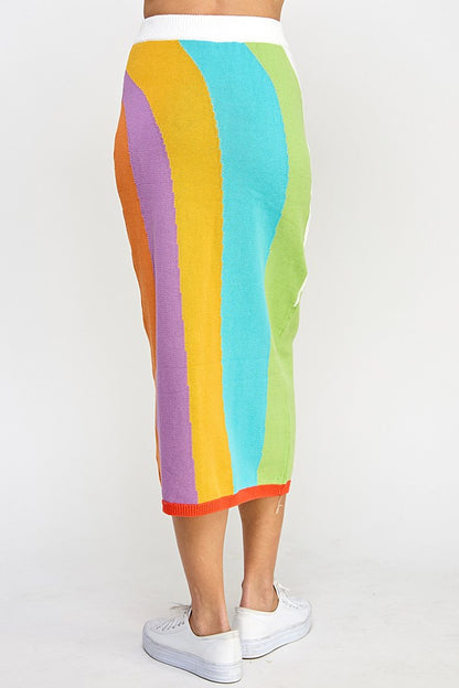 Colorwave Strip Knit Set (S-L)