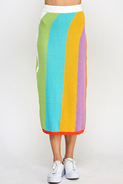 Colorwave Strip Knit Set (S-L)