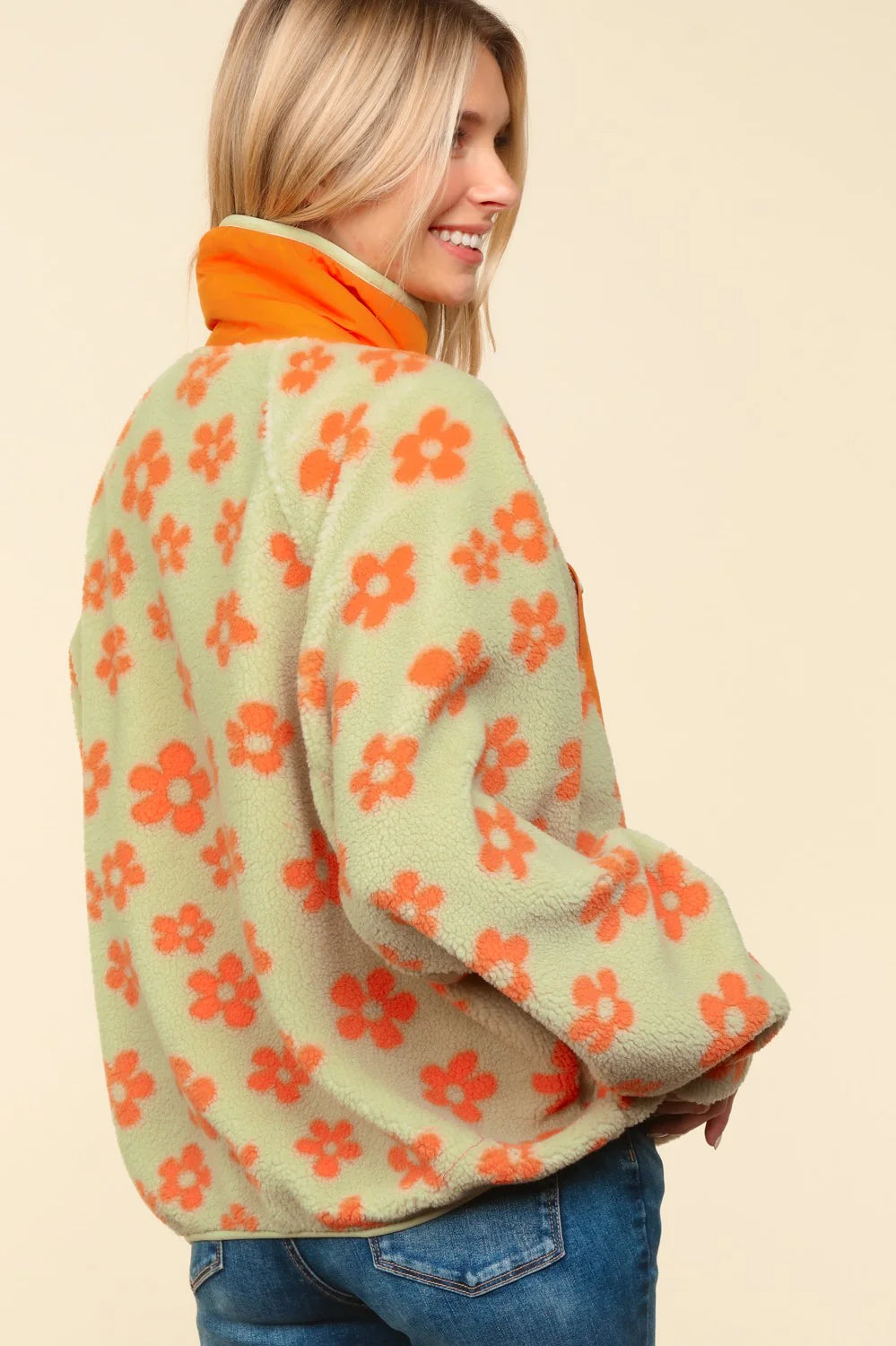 Hazy Daisy Fleece Jacket (S-3X)