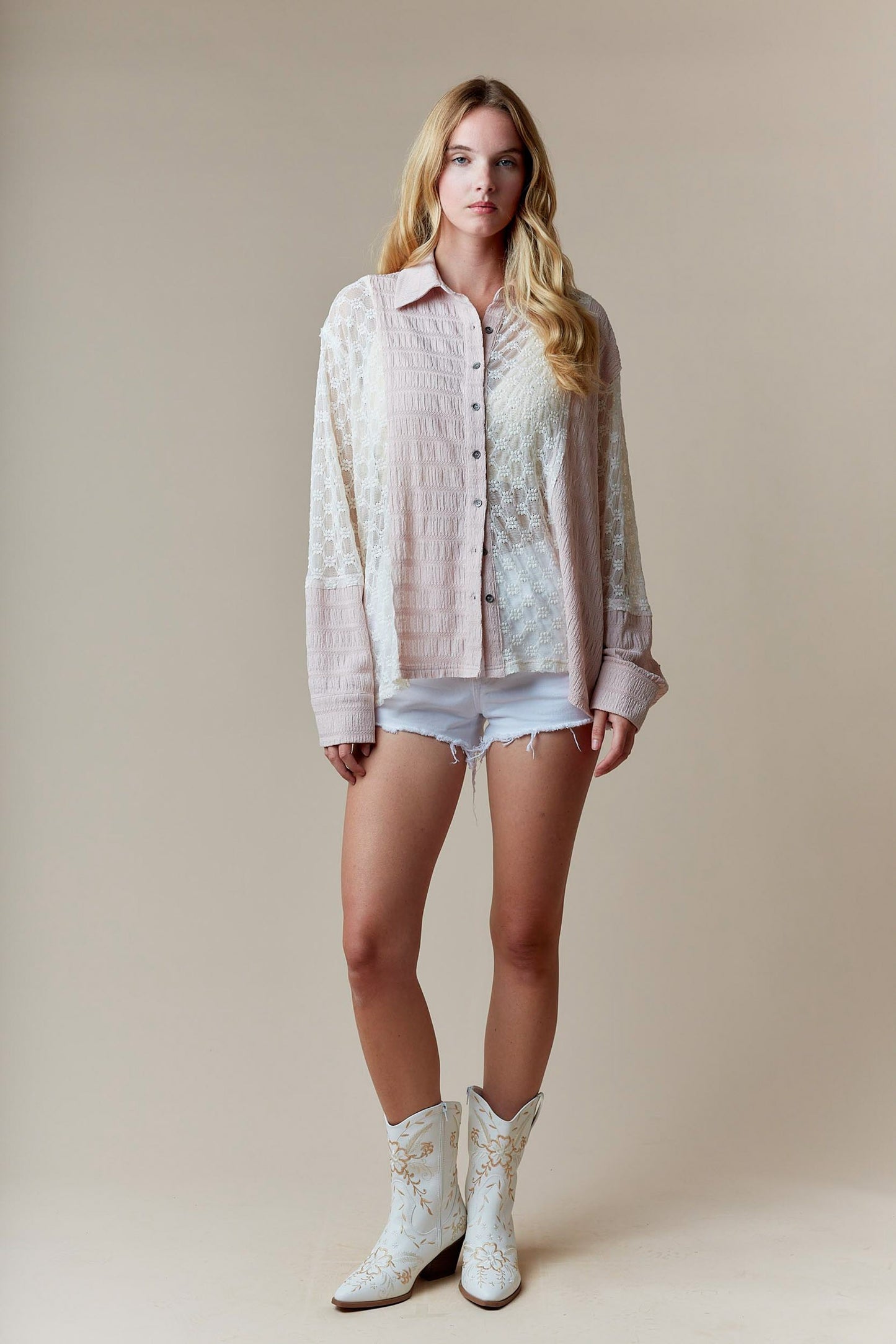 Blush & Lace Daydream Button-Up (S-L)