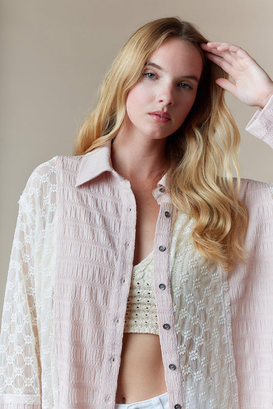 Blush & Lace Daydream Button-Up (S-L)