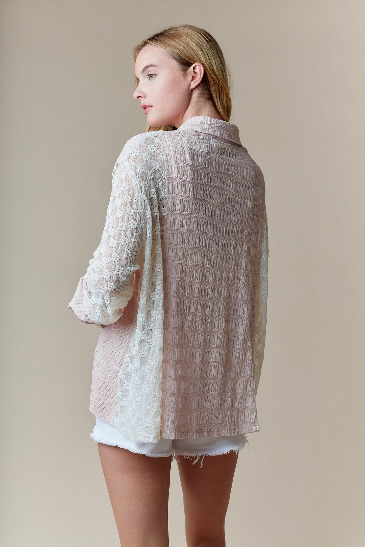 Blush & Lace Daydream Button-Up (S-L)
