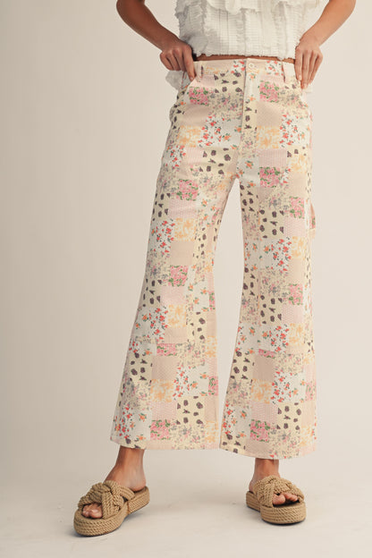 Patchwork Petal Pants (S-XL)