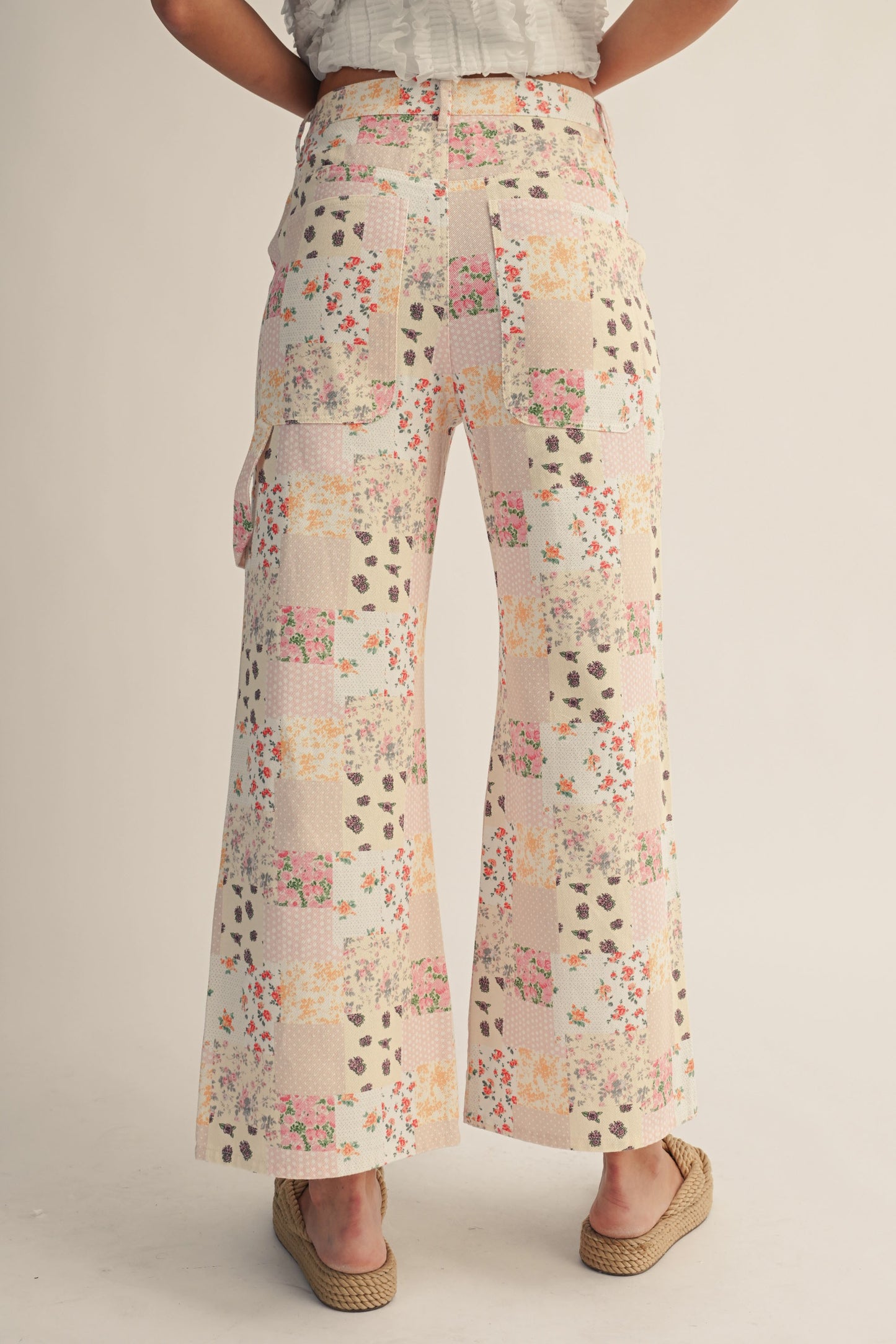 Patchwork Petal Pants (S-XL)