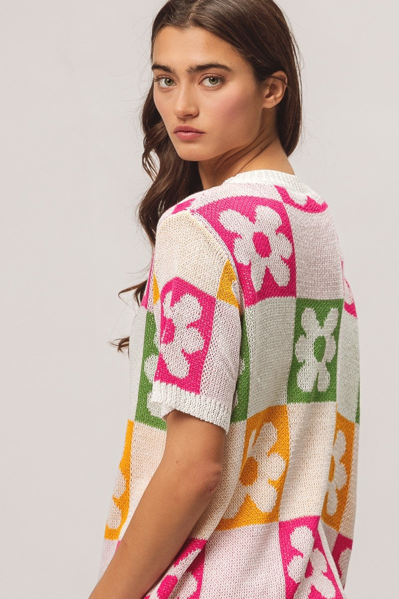 Flower Power Sweater (S-XL)