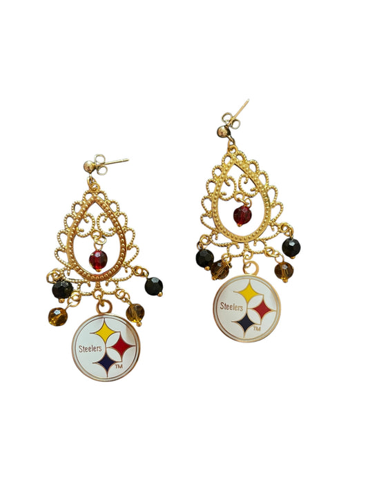 Hazy Daisy Steel City Glam Earrings