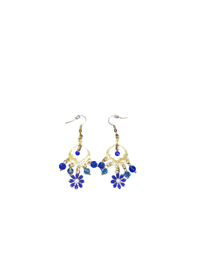 Blue Moon Daisy Earrings