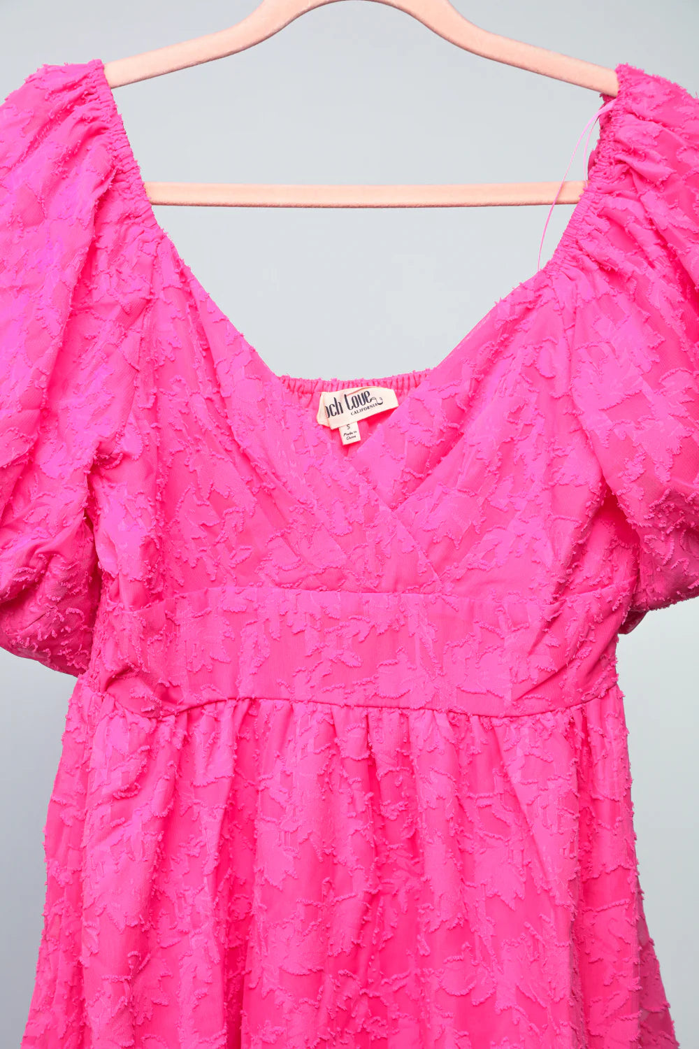 Think Pink Mini Dress (S-L)