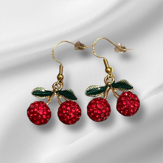 Glamorous Cherry Earrings