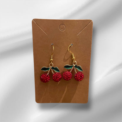 Glamorous Cherry Earrings