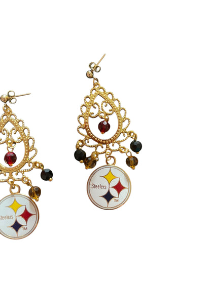 Hazy Daisy Steel City Glam Earrings