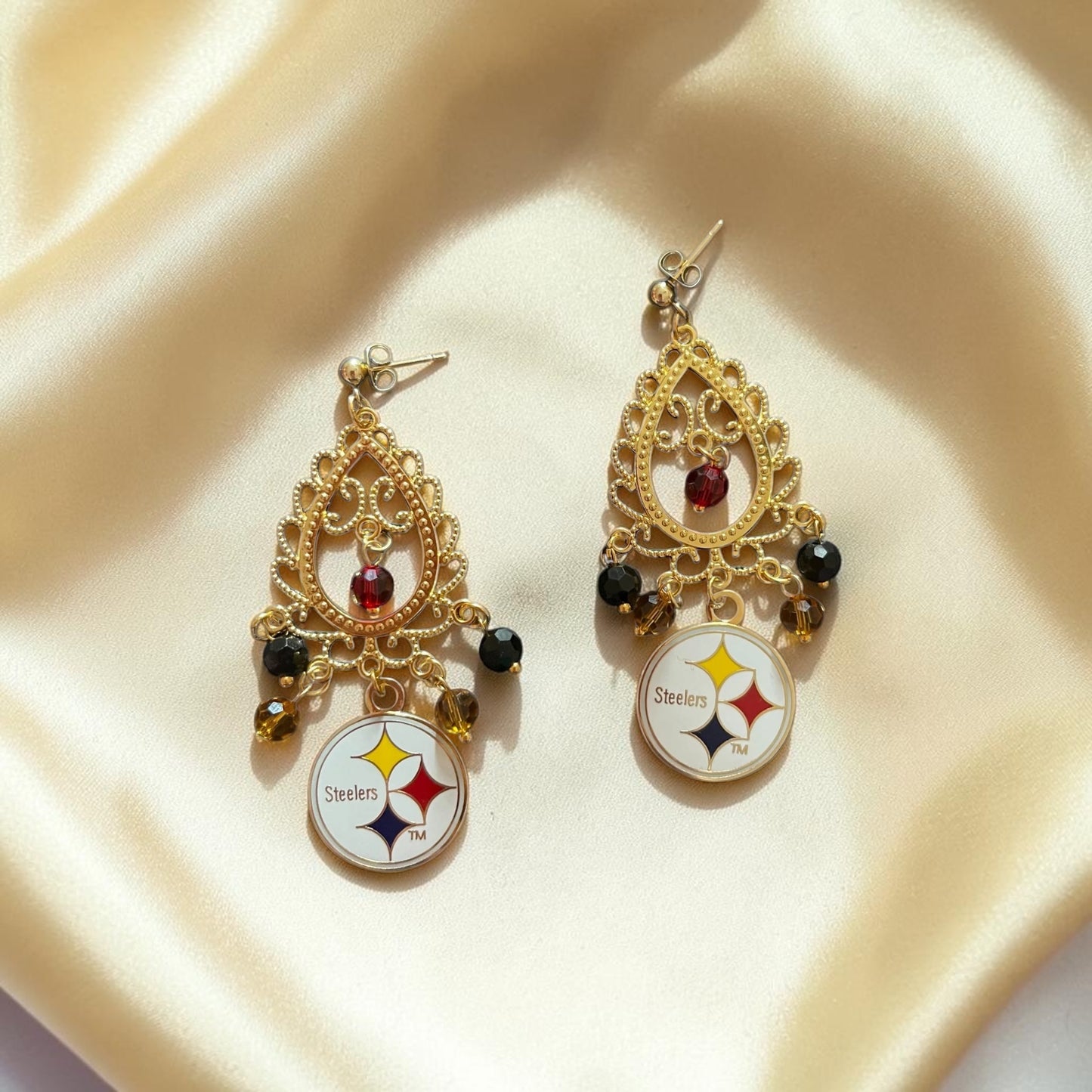 Hazy Daisy Steel City Glam Earrings
