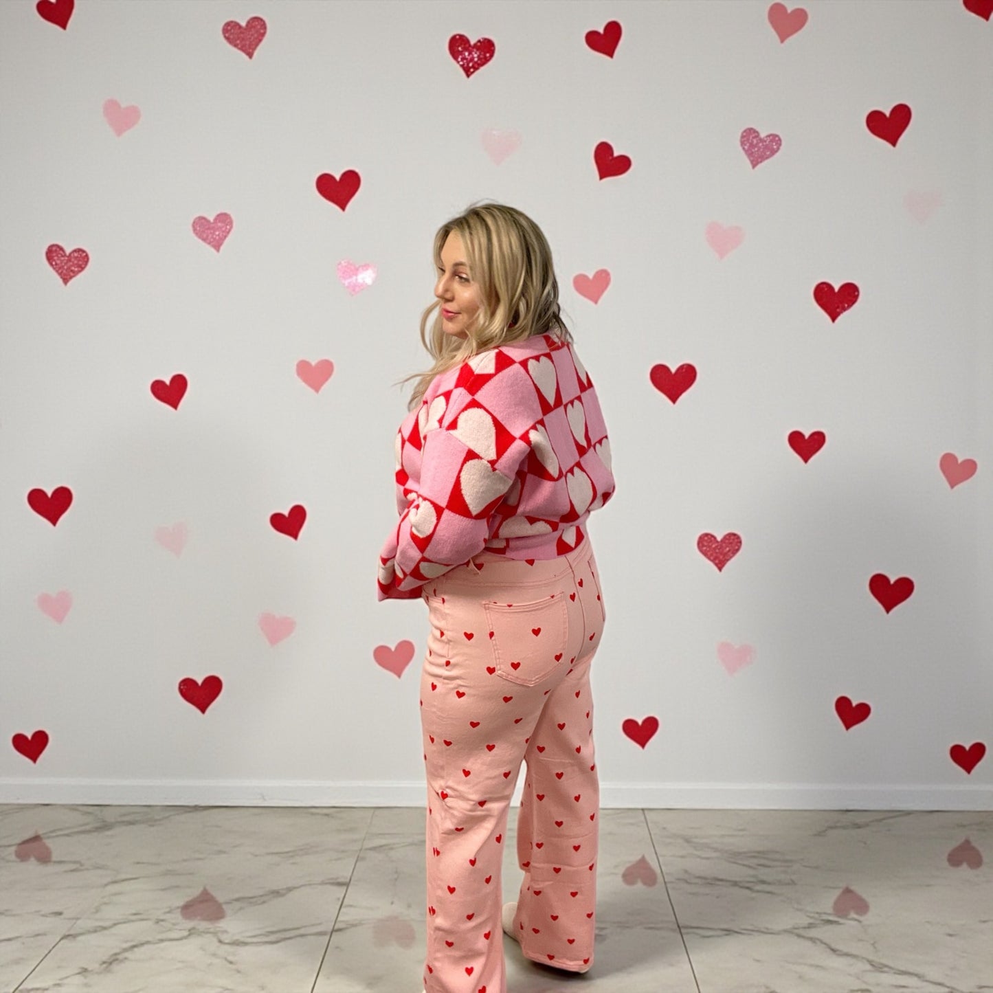 Heartbreaker Pink Straight Leg Pants (S-2X)