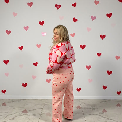 Heartbreaker Pink Straight Leg Pants (S-2X)