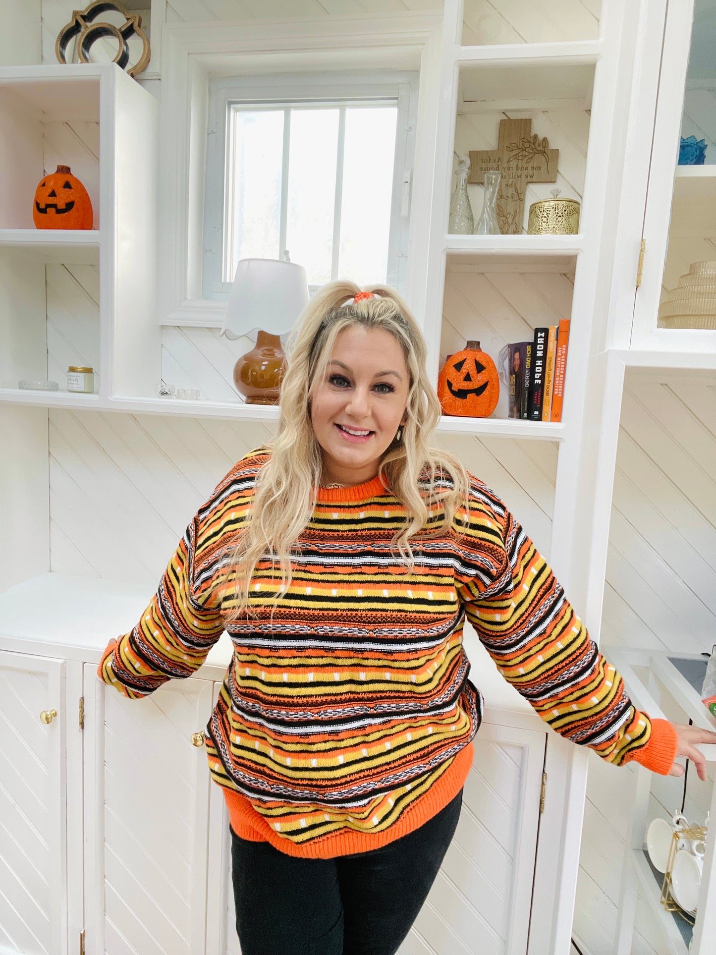 Halloween Haze Vintage Sweater