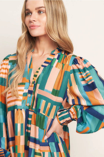 Harvest Harmony Mini Dress (S-L)