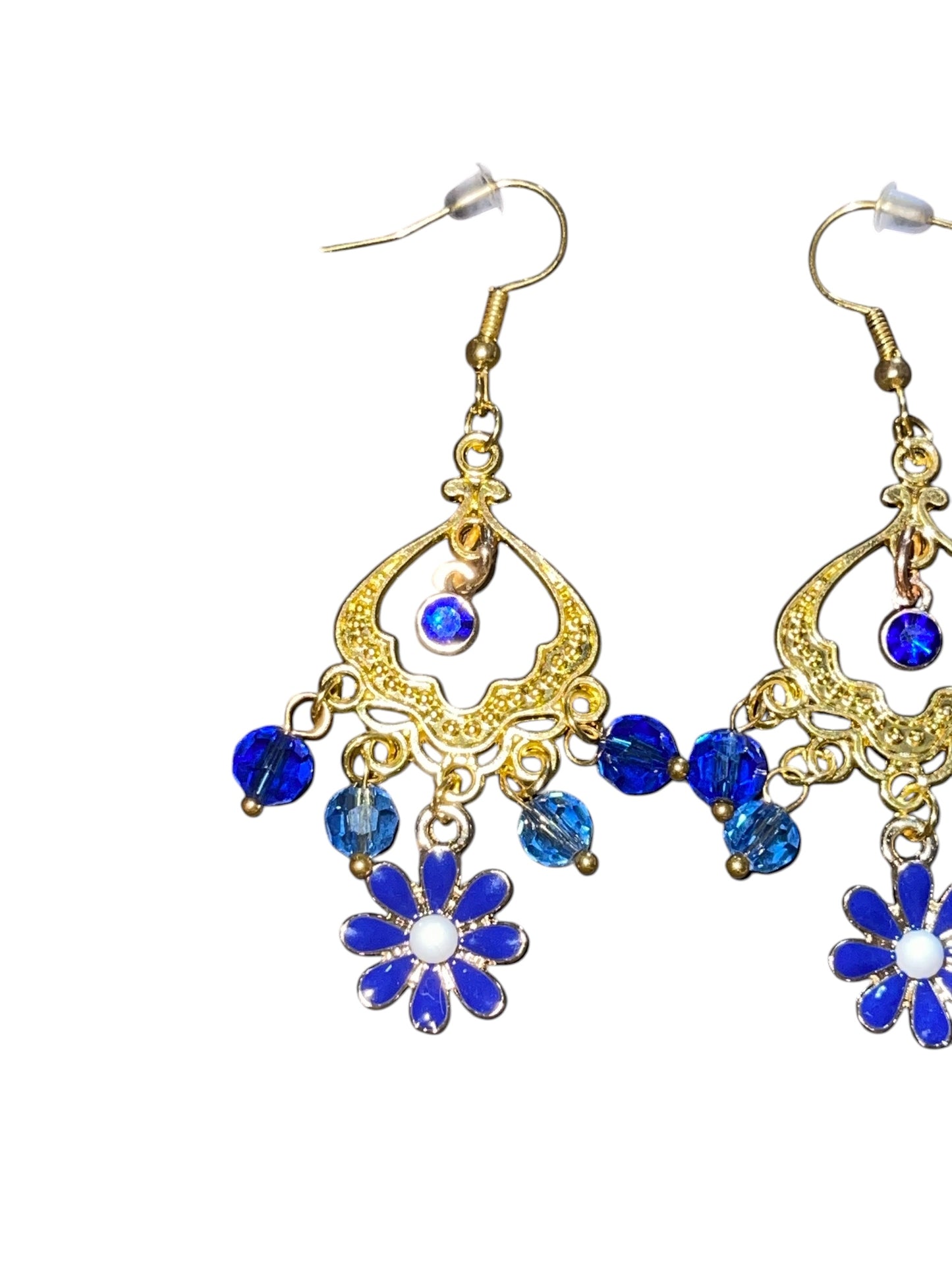 Blue Moon Daisy Earrings