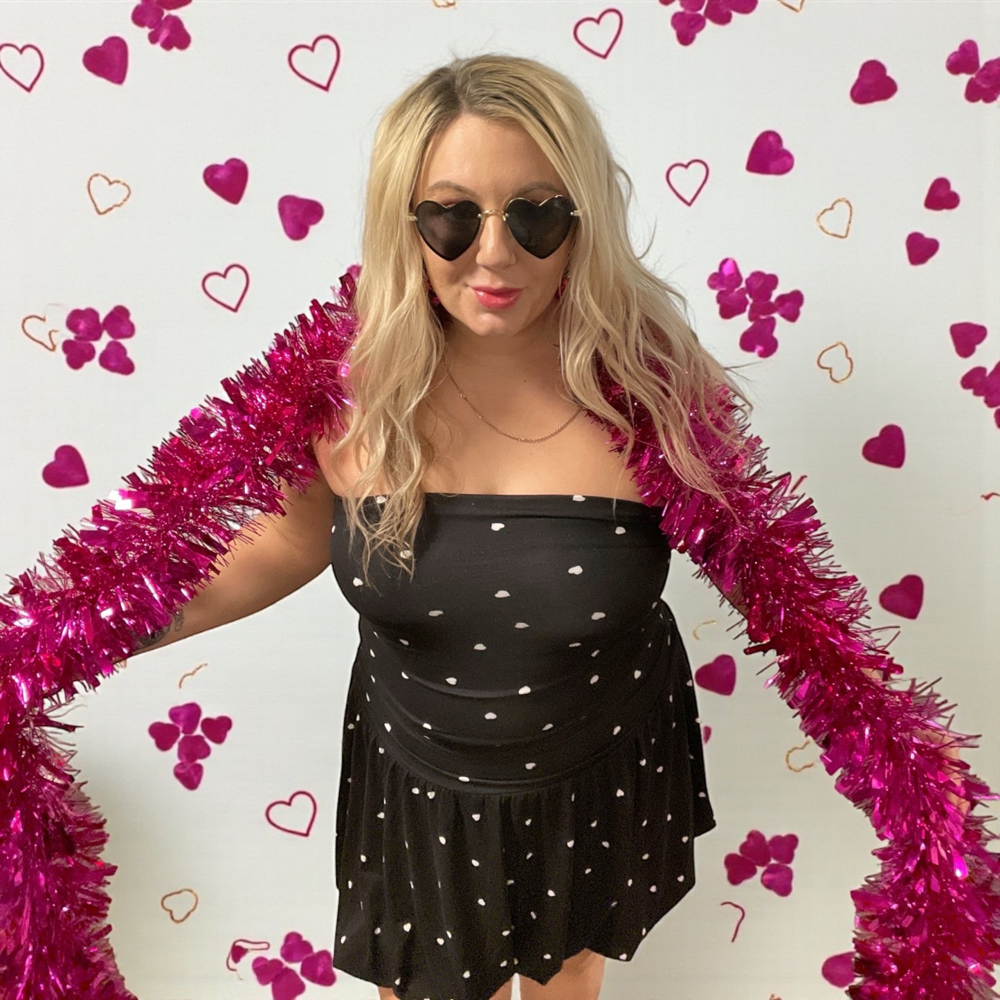 Crushing On You Heart Bubble Dress (S-L)