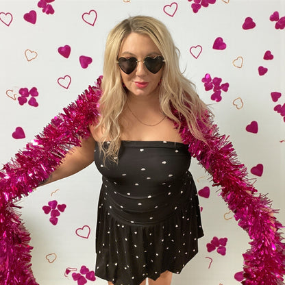 Crushing On You Heart Bubble Dress (S-L)