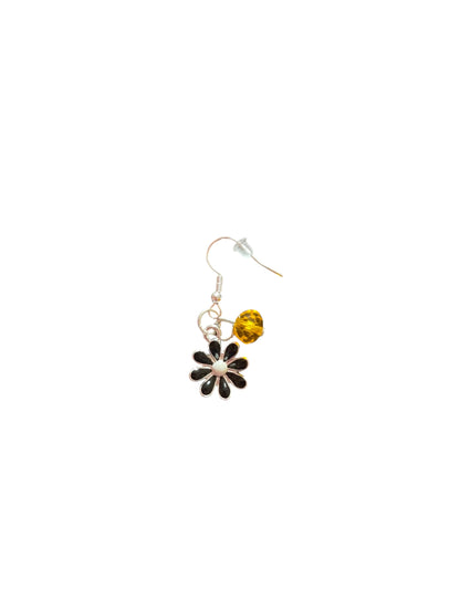 Hazy Daisy x PGH Black Dangle Earrings
