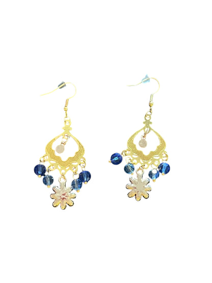 Blue Moon Daisy Earrings