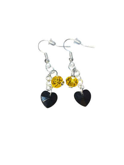 Heart of PGH Dangle Earrings