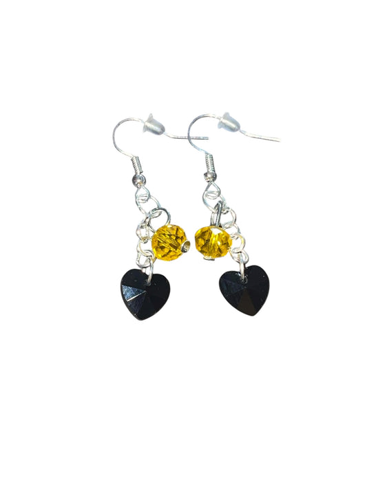 Heart of PGH Dangle Earrings