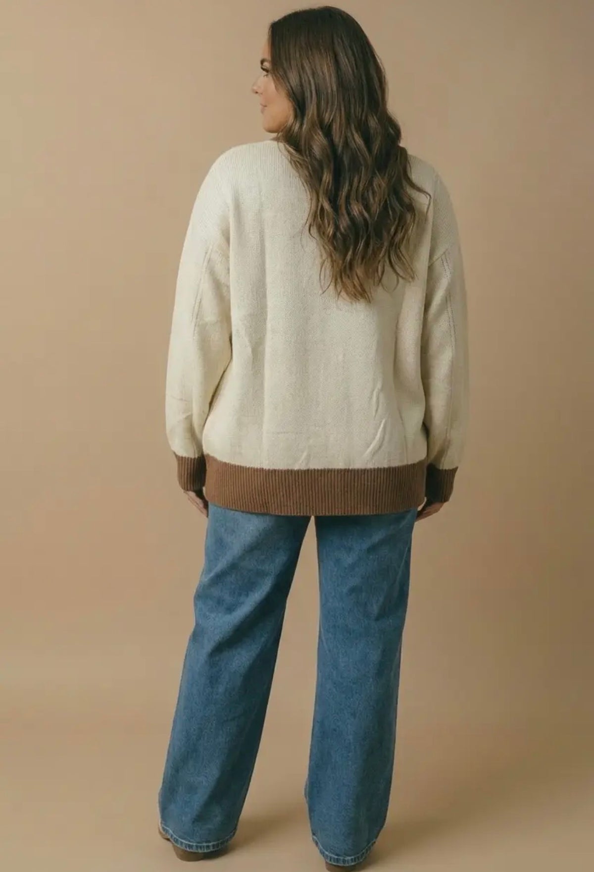 Pressed Flowers Knit Sweater (S-3X)