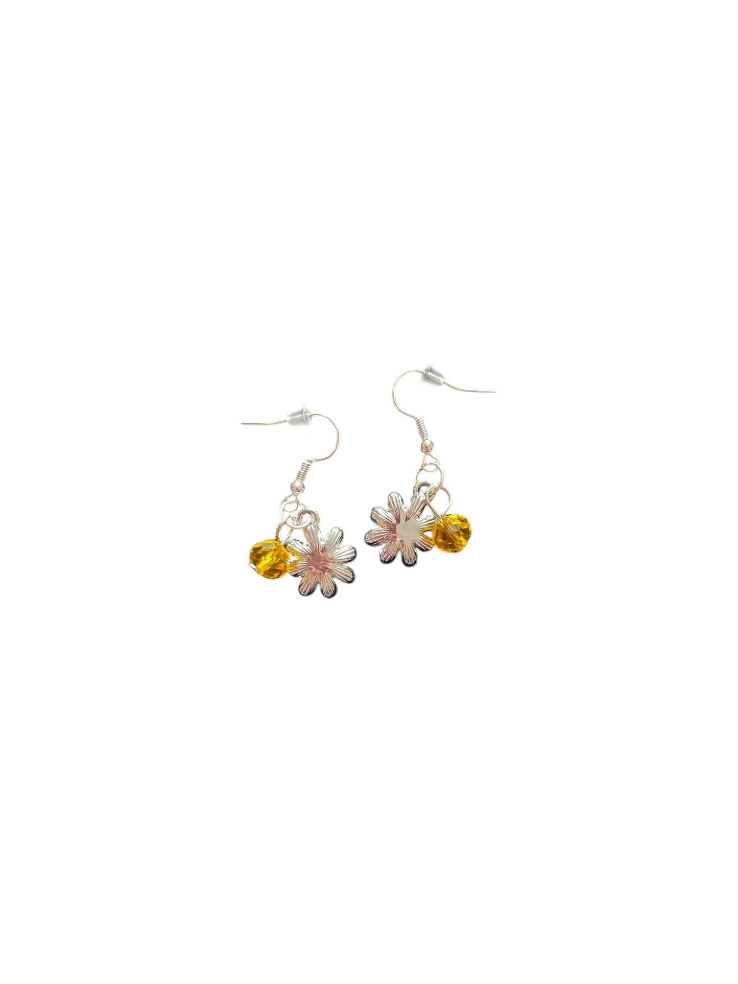 Hazy Daisy x PGH Black Dangle Earrings